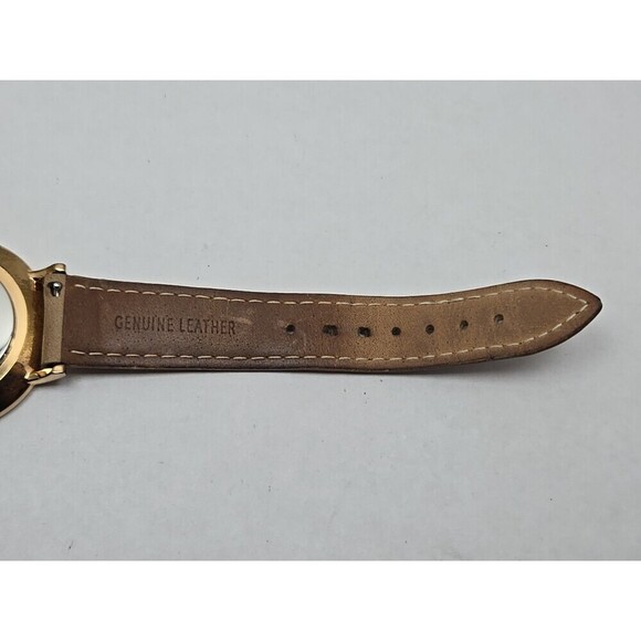 Cluse La Boheme Womens Quartz Watch 38mm Gold Beige Strap Minimalist New Battery - Picture 10 of 14